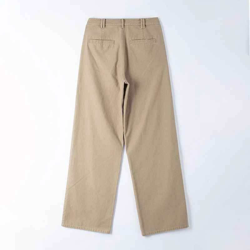 wide-leg chino pants